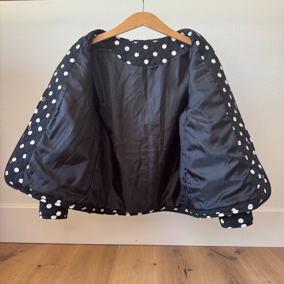 Cute Polka‑Dot Padded Jacket • Medium / Oversized Small Fit • Perfect Condition - Picture 7 of 16